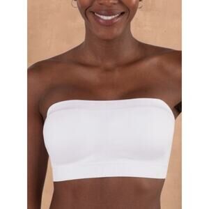 Brand New True Kind Women's 3X White Convertible Strapless Bandeau Bra